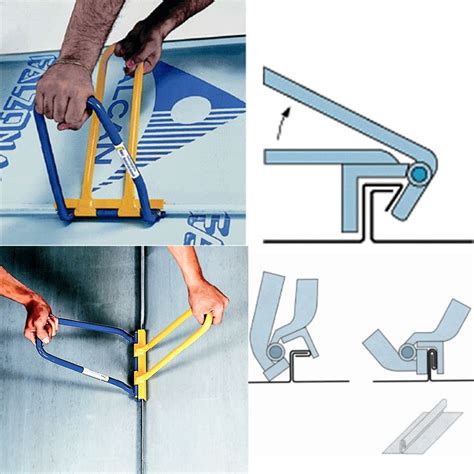 sheet metal seaming tool|mechanical lock seaming tools.